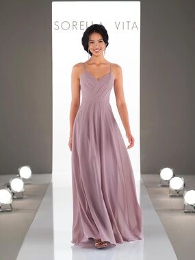 sorella vita velvet bridesmaid dresses Ellis Trendy Short Sleeves Slit Long Velvet Bridesmaid Dresses, Burnt Orange